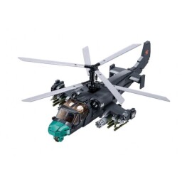Sluban Model Bricks Bojový vrtulník KA-52S 